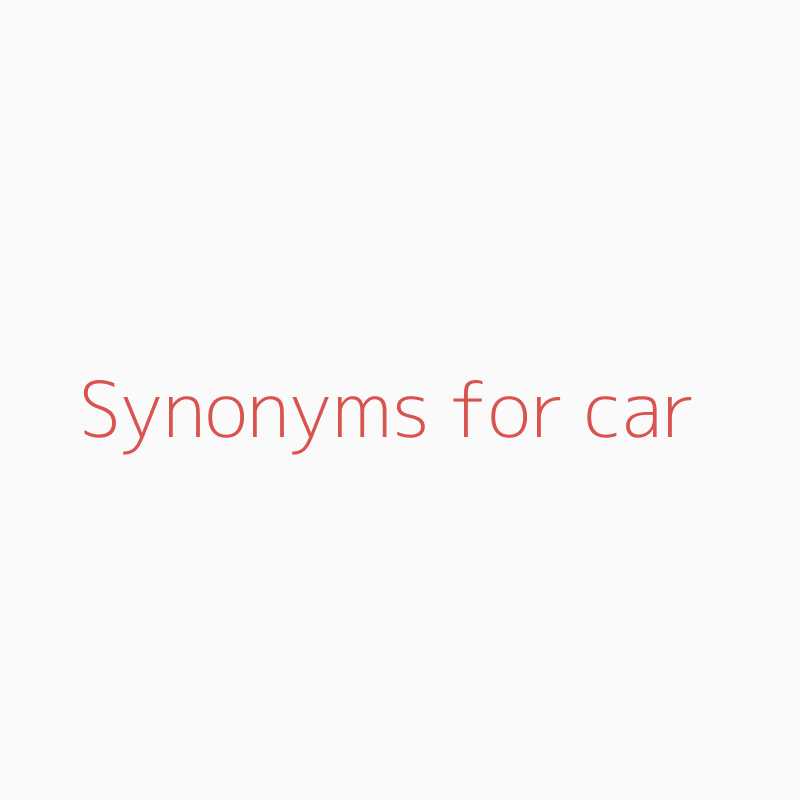 Synonyms for car car synonyms ISYNONYM.COM